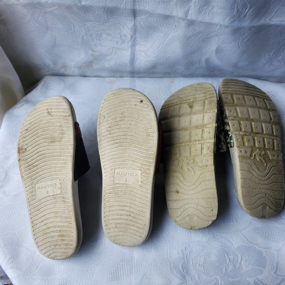 2 Pairs of Slides- Size 4 (Jr) - Picture 2 of 7